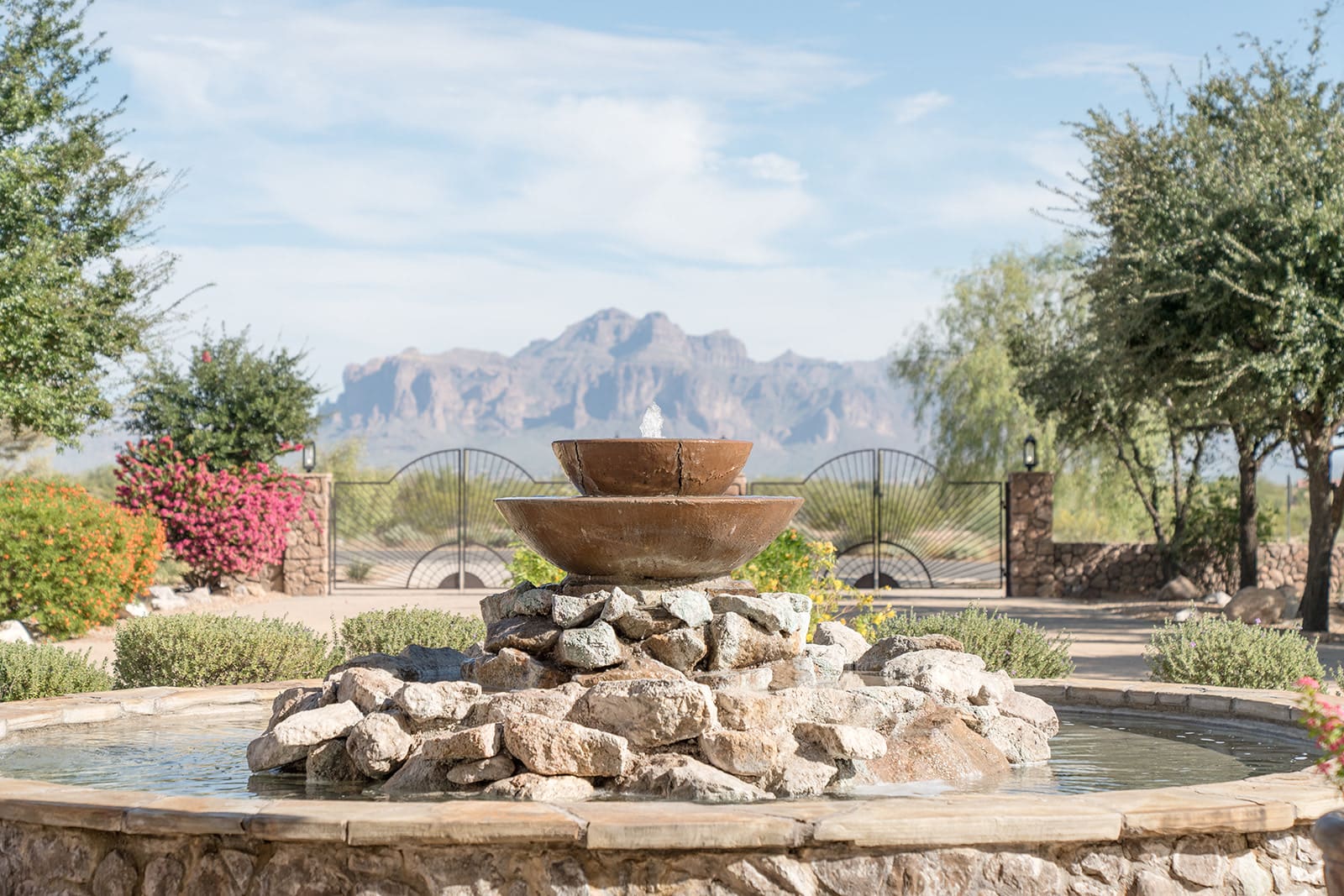 Superstition manor front area