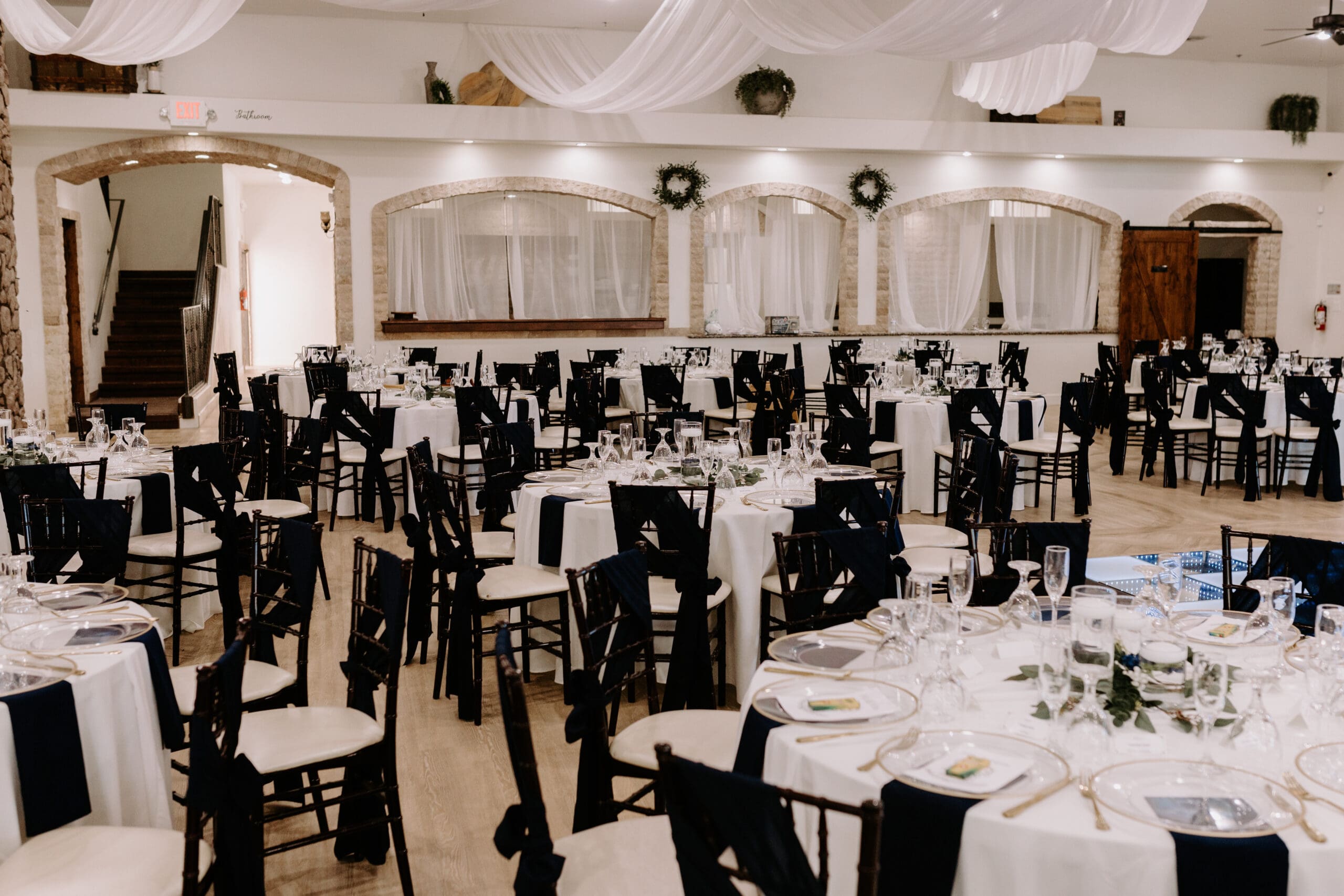 North Villa reception hall at Superstition manor