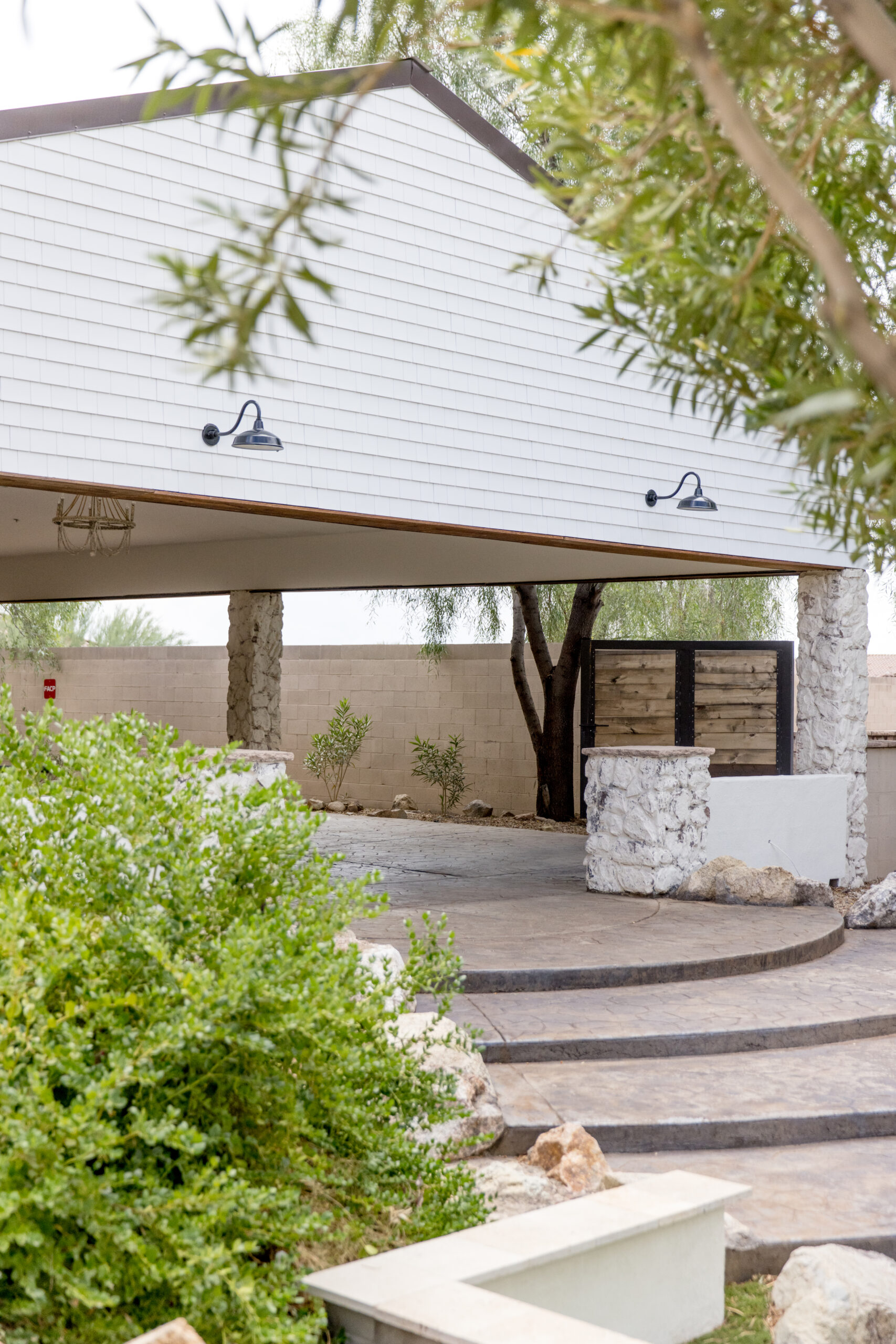 Garden park pavilion at superstition manor