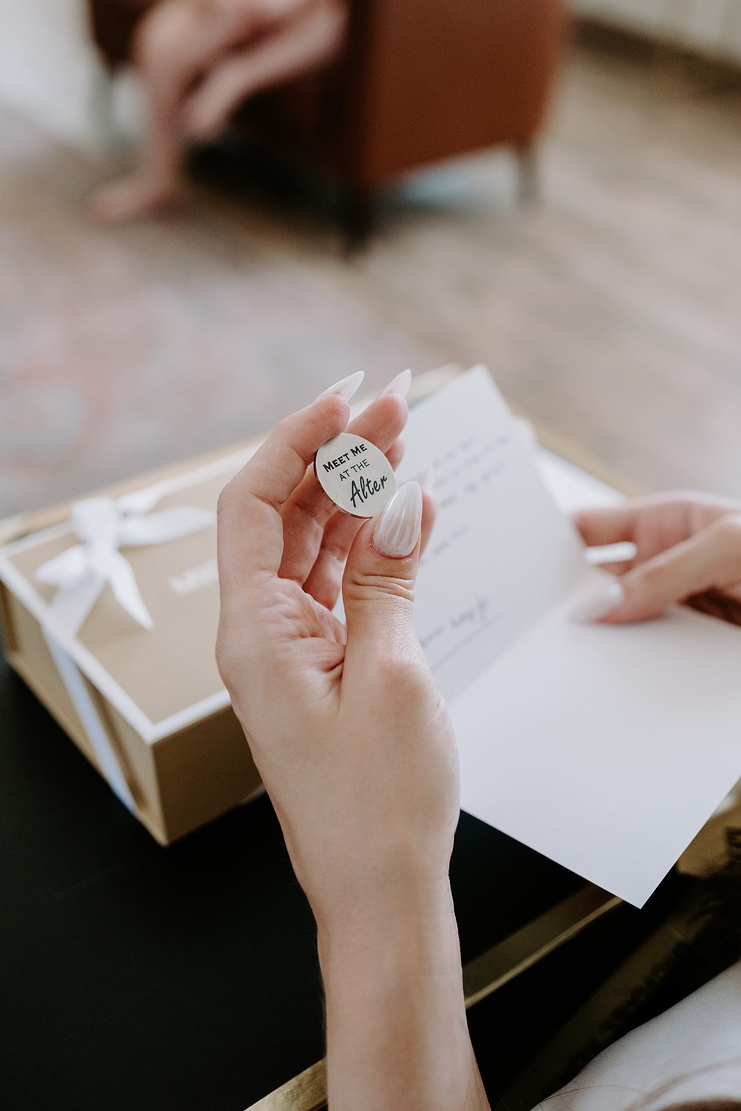 Groom’s gift to bride