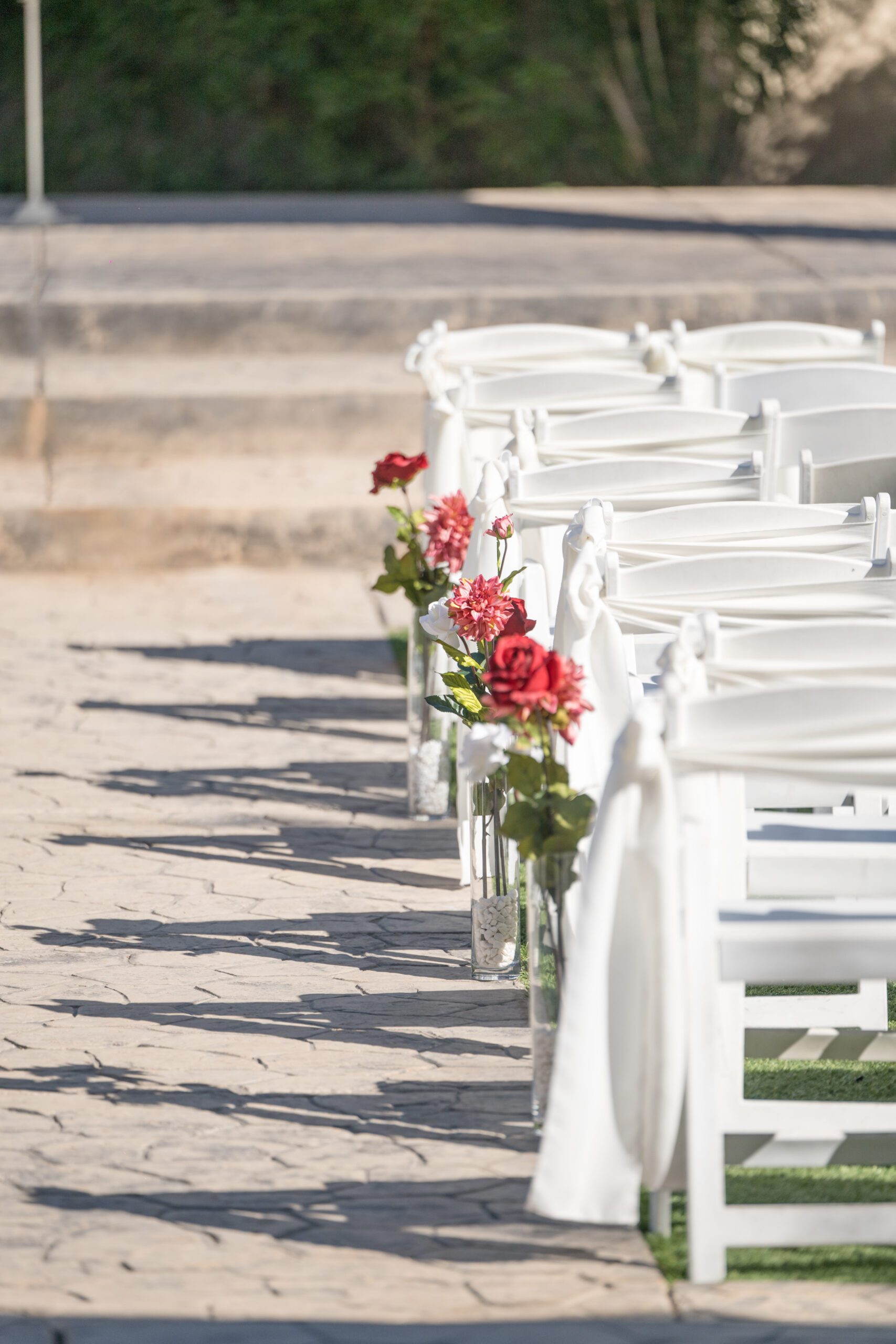 Ceremony decor, @ Superstition Manor