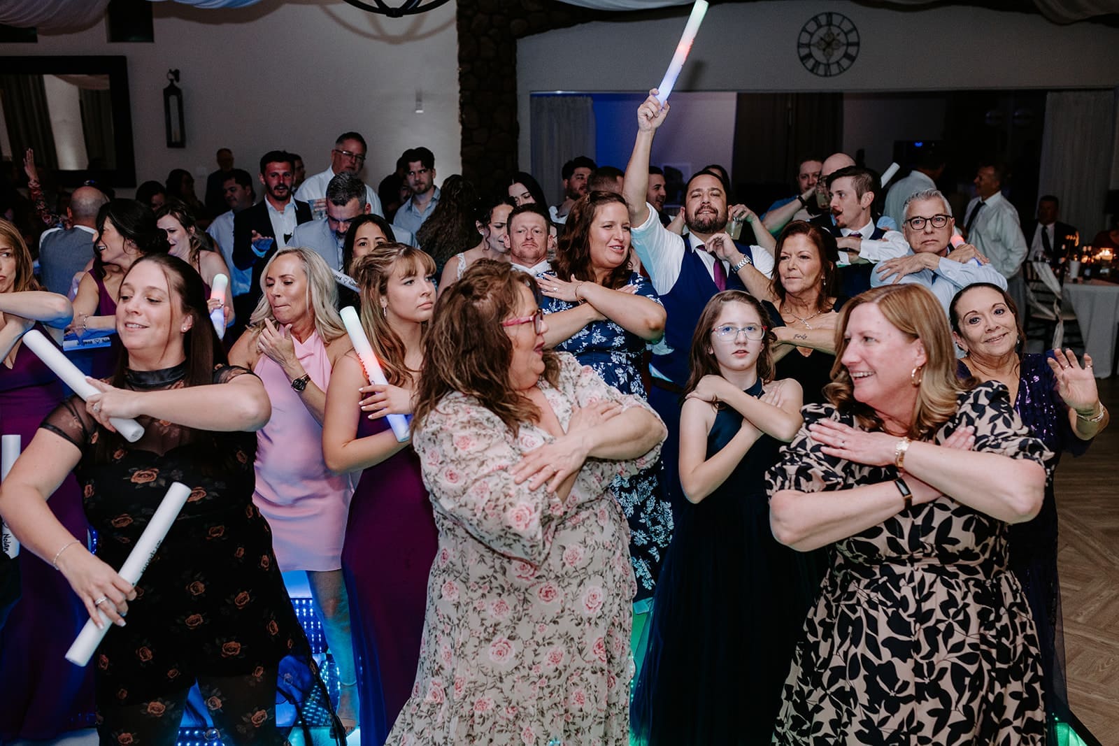 Reception party at superstition manor