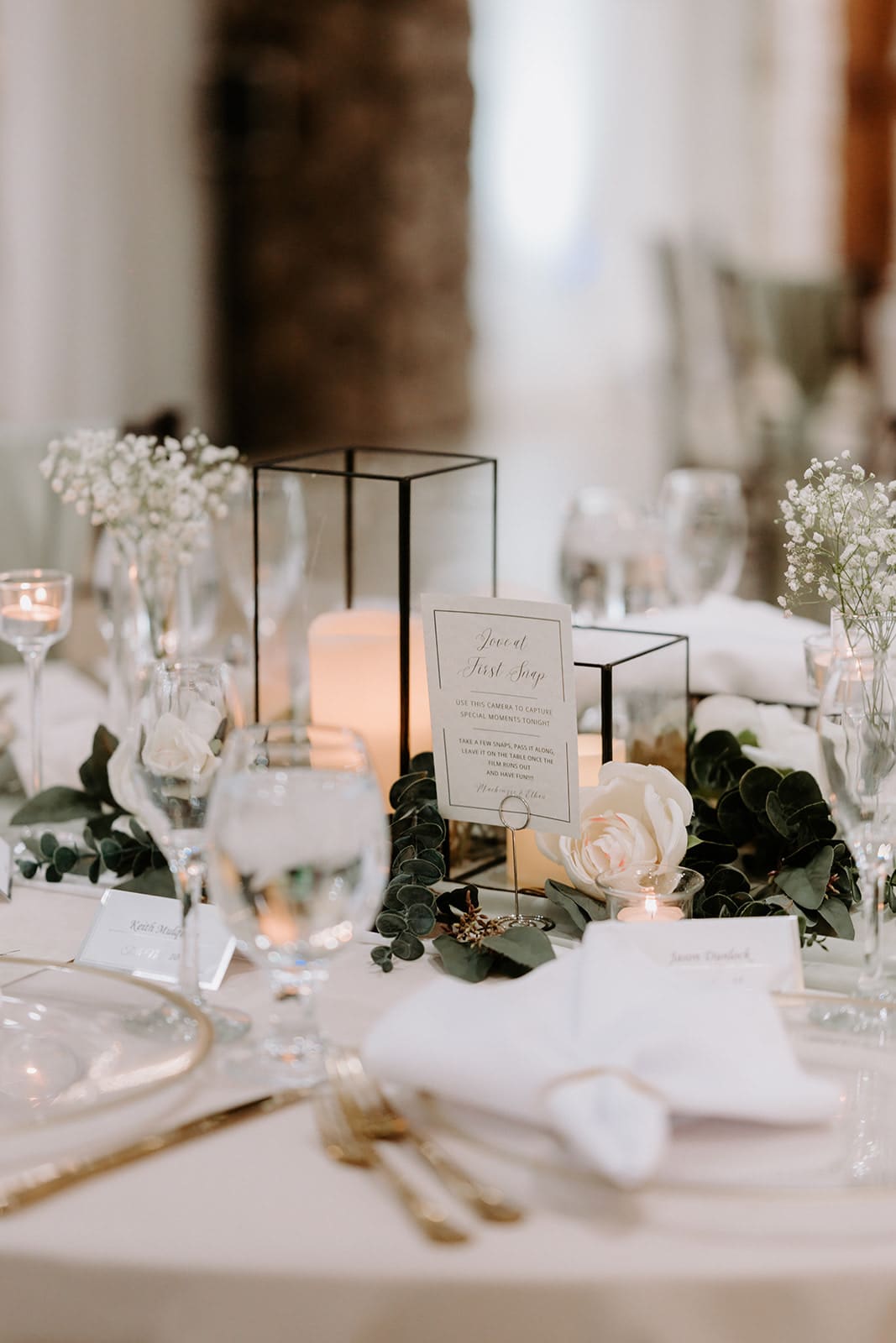 Wedding table at superstition manor 