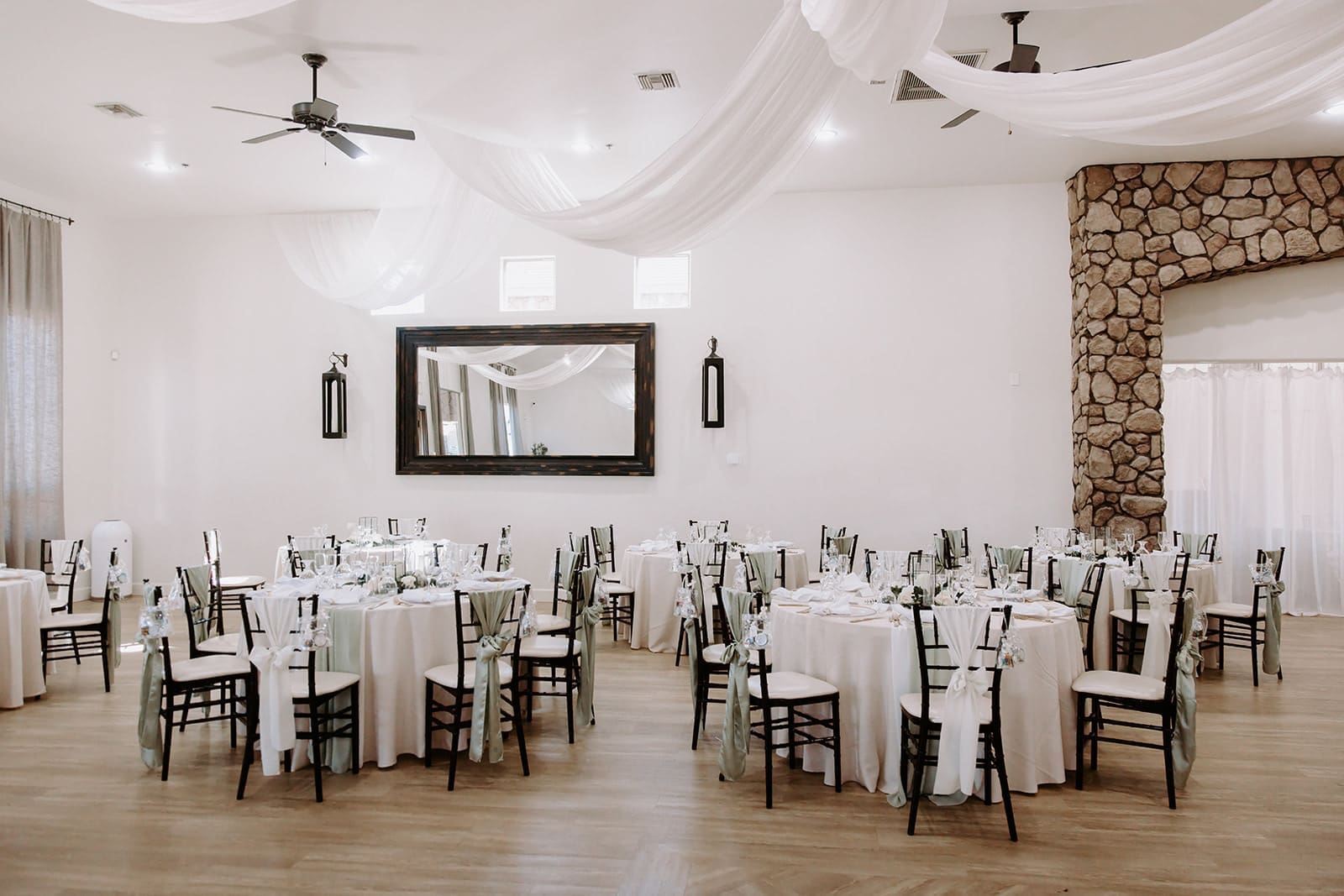 Reception hall @ Superstition Manor