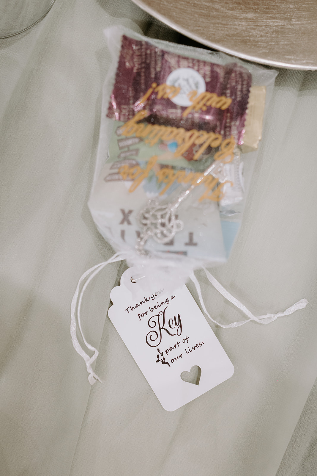 Guests party favors for wedding 