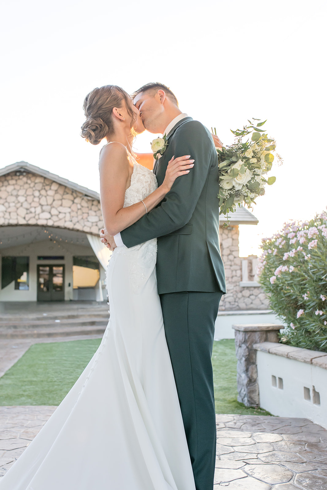 Bride and groom portraits 