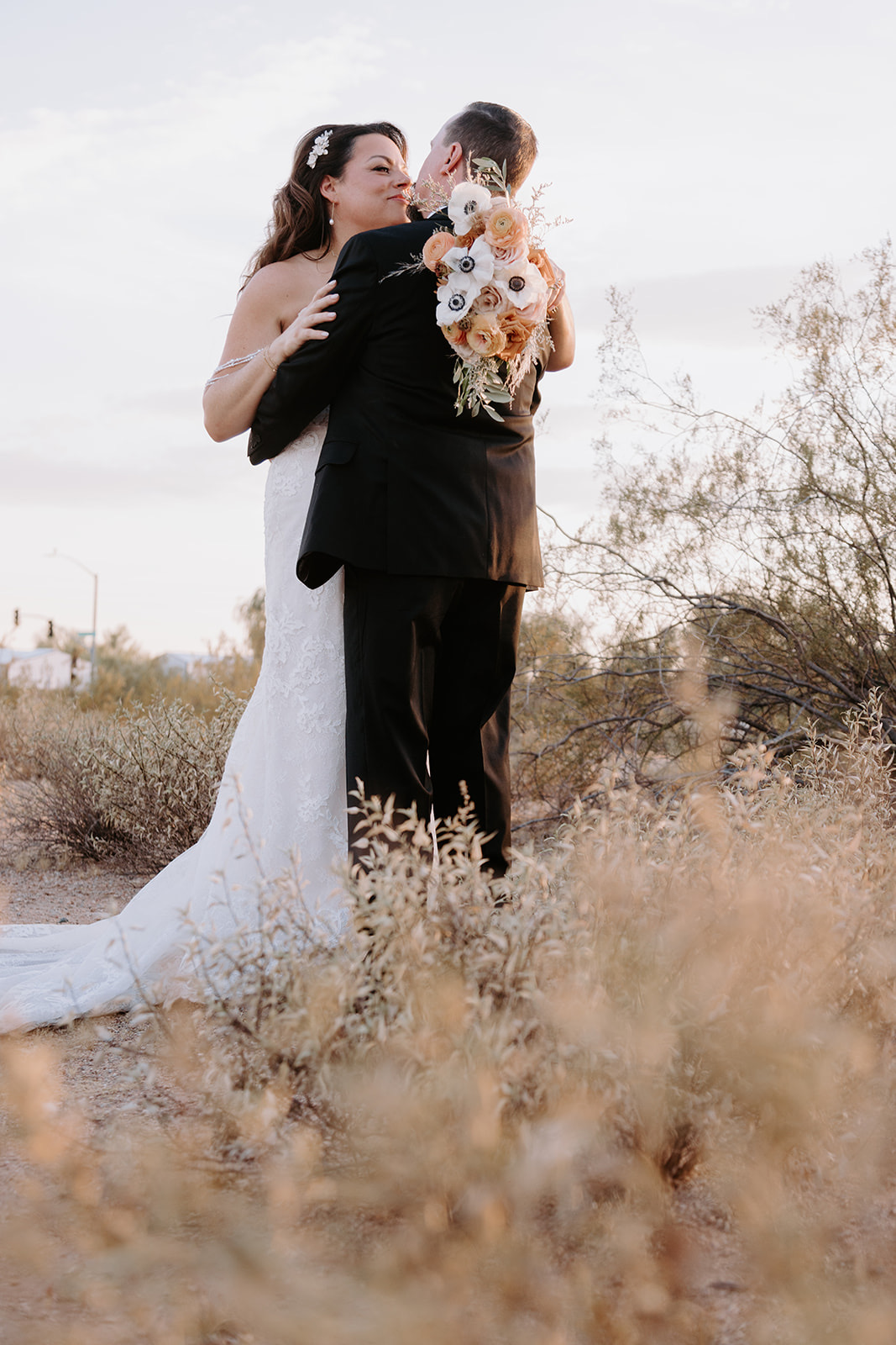 Bride and groom portraits 