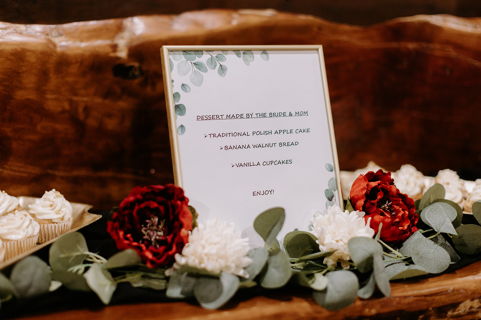 Mother of bride deserts 
