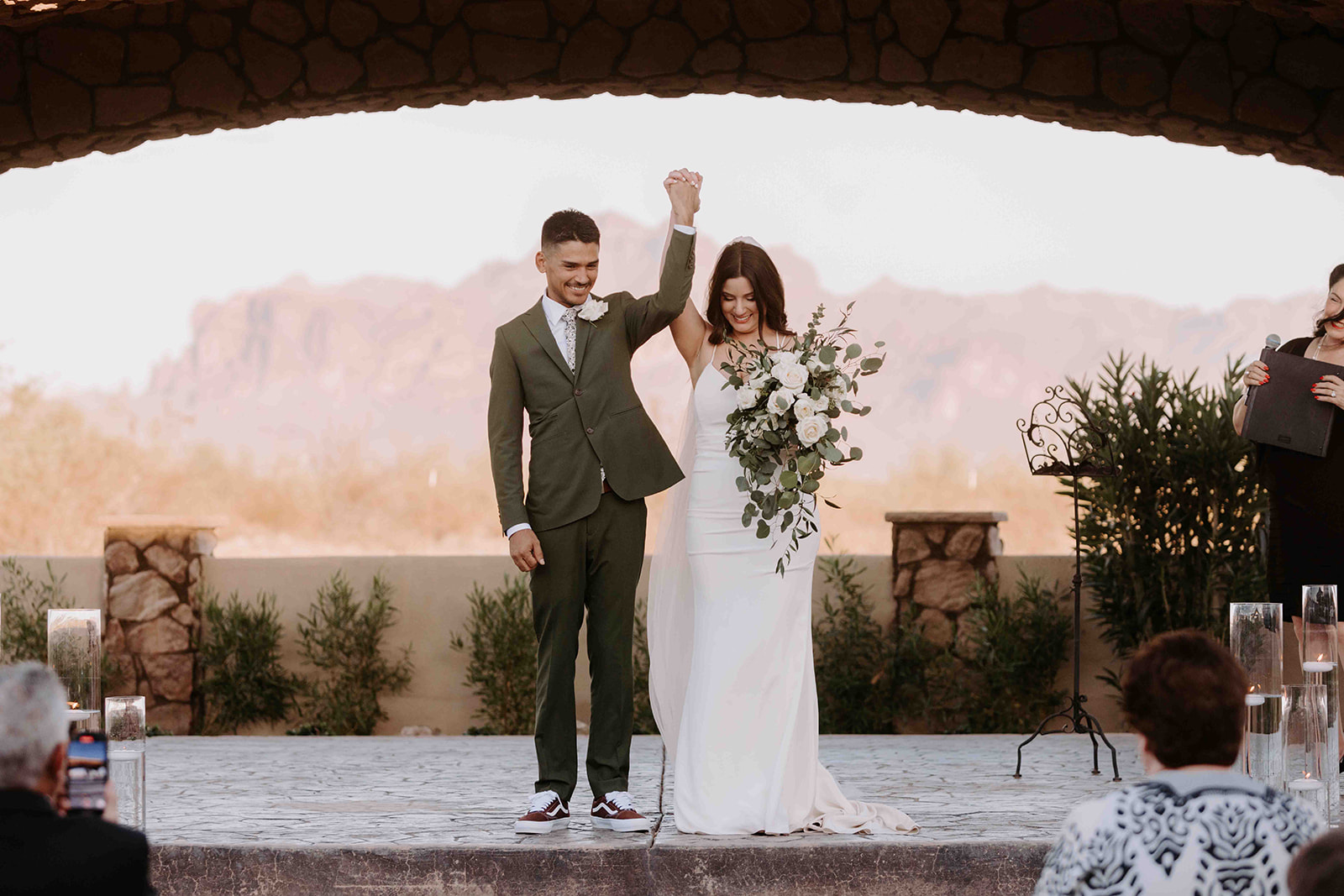 Bride and groom ceremony