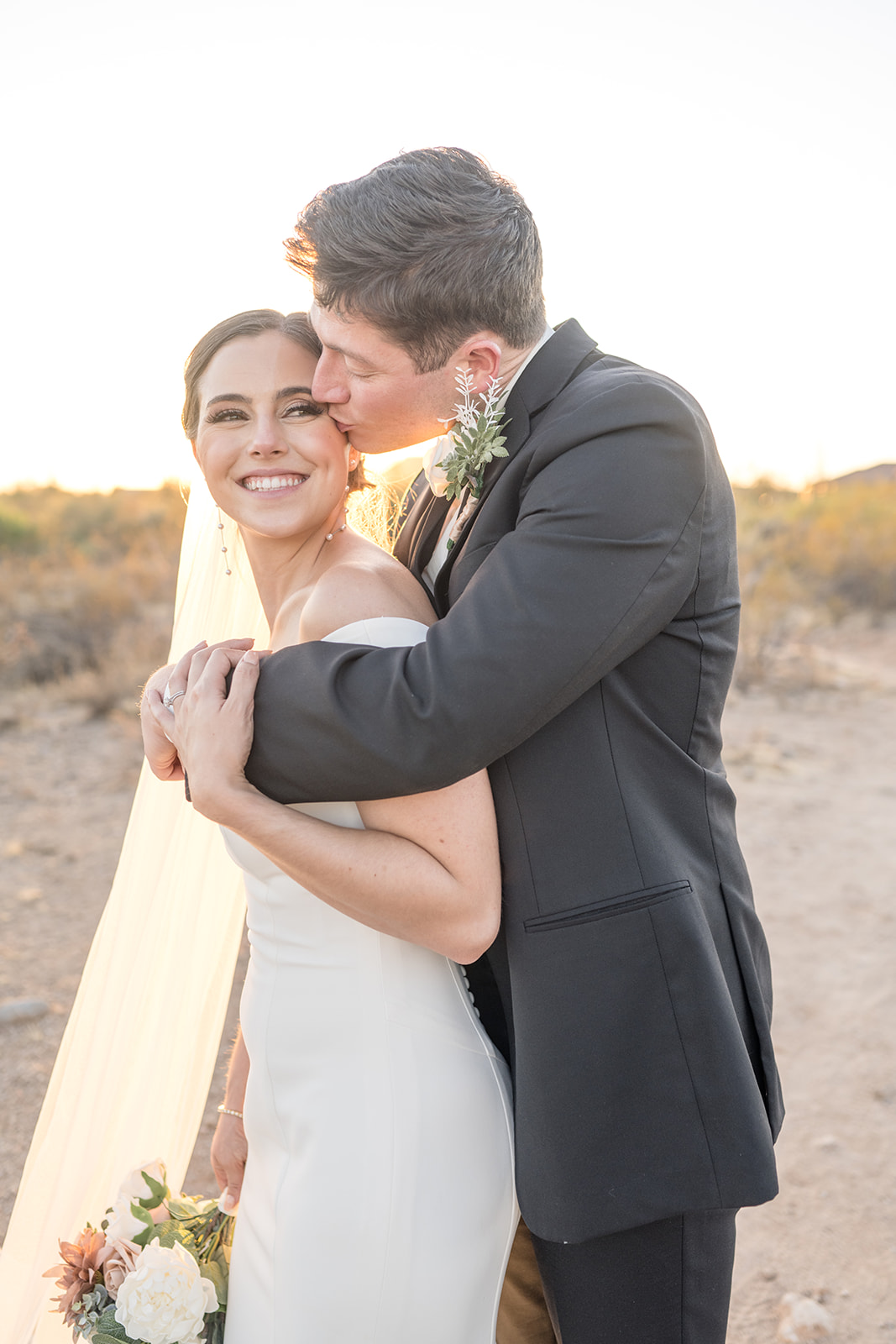 Bride and groom portraits