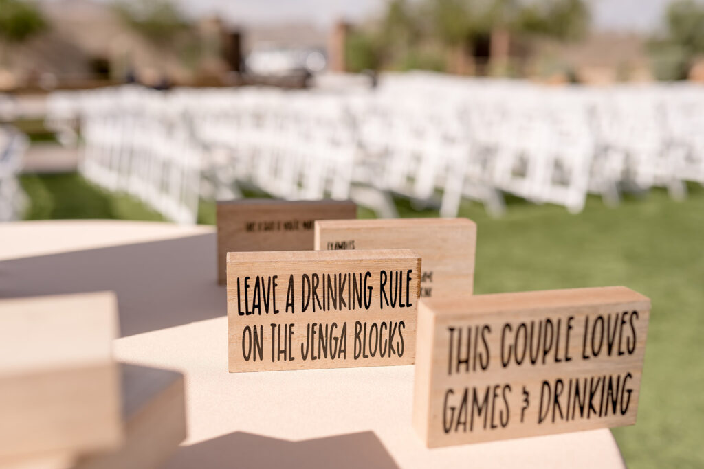 Wedding yard games 