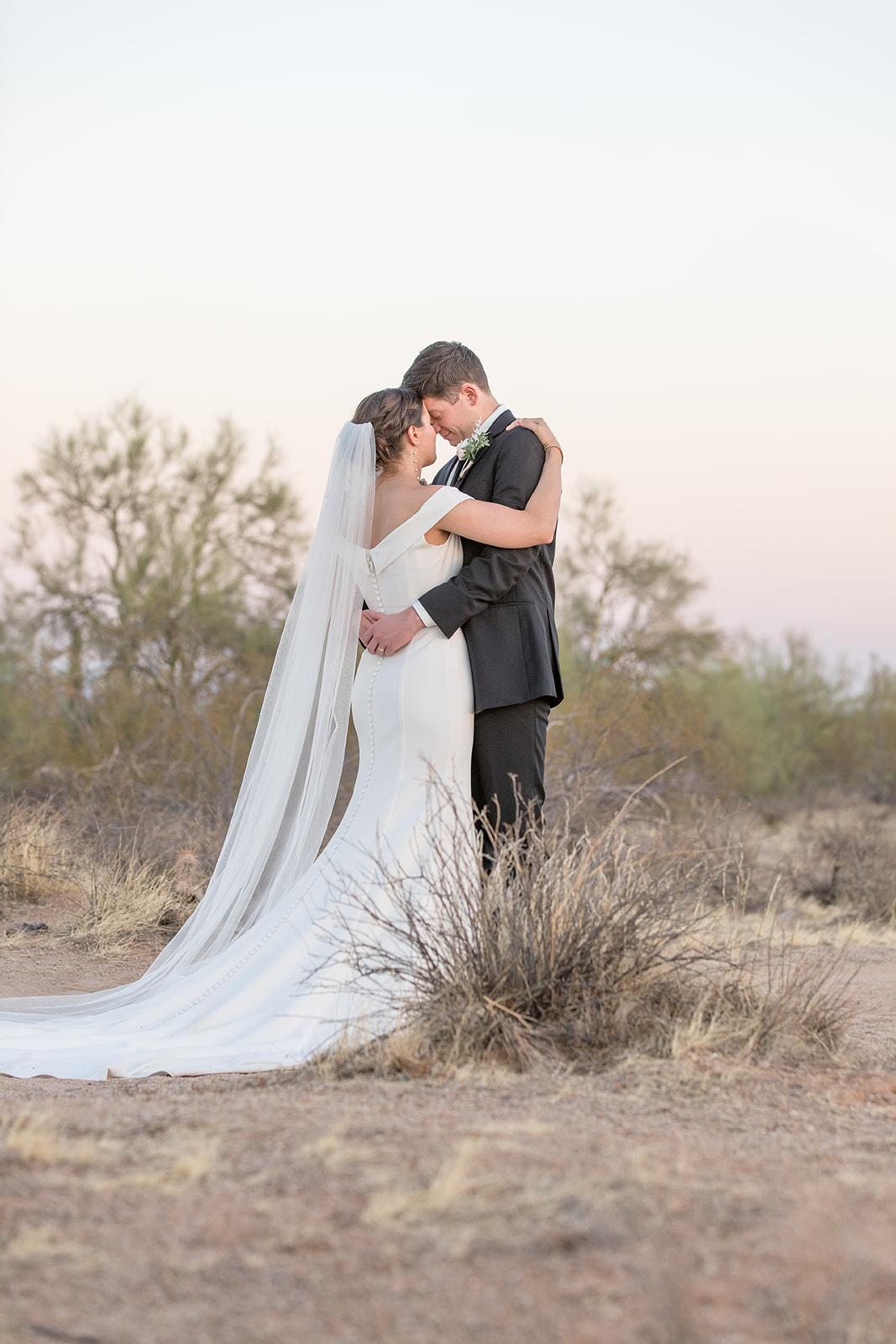 Bride and groom portraits