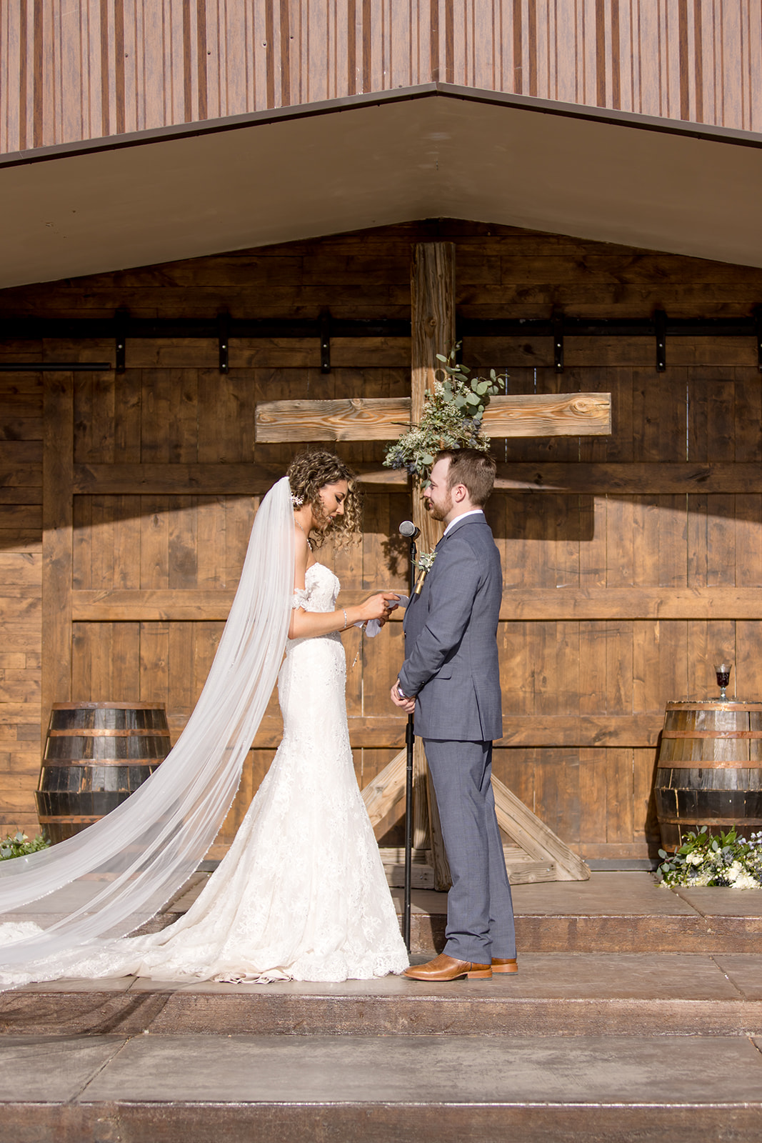 Wedding vow ceremony