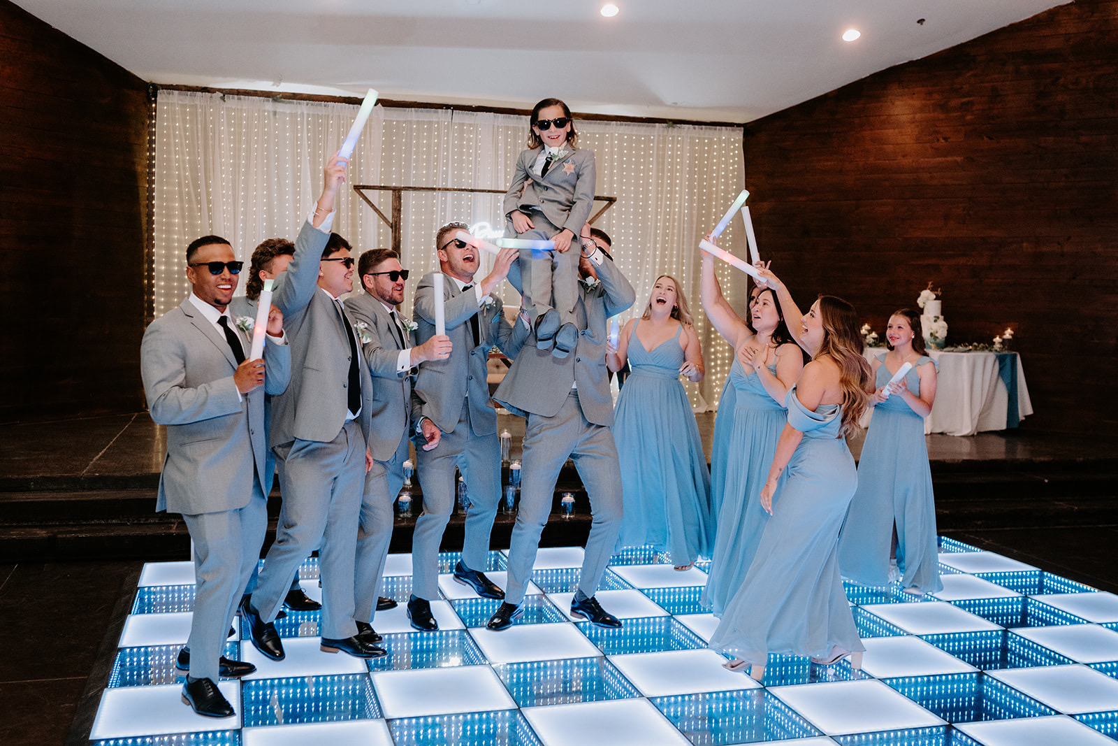 LED wedding dance floor