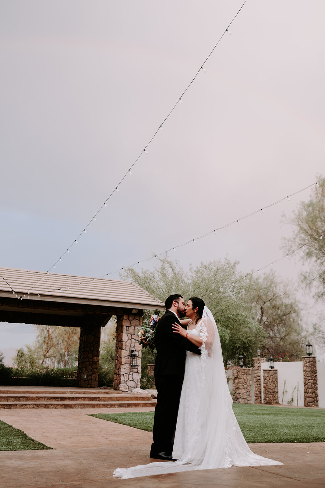 Bride and groom portraits