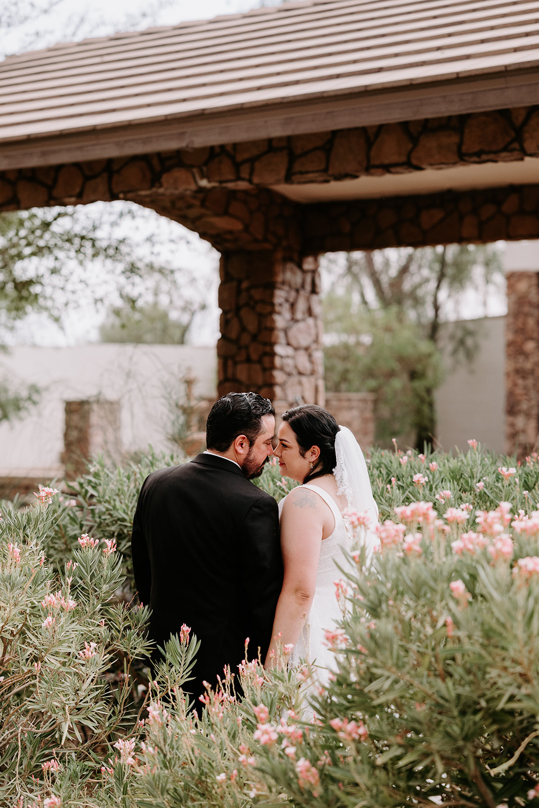 Bride and groom portraits