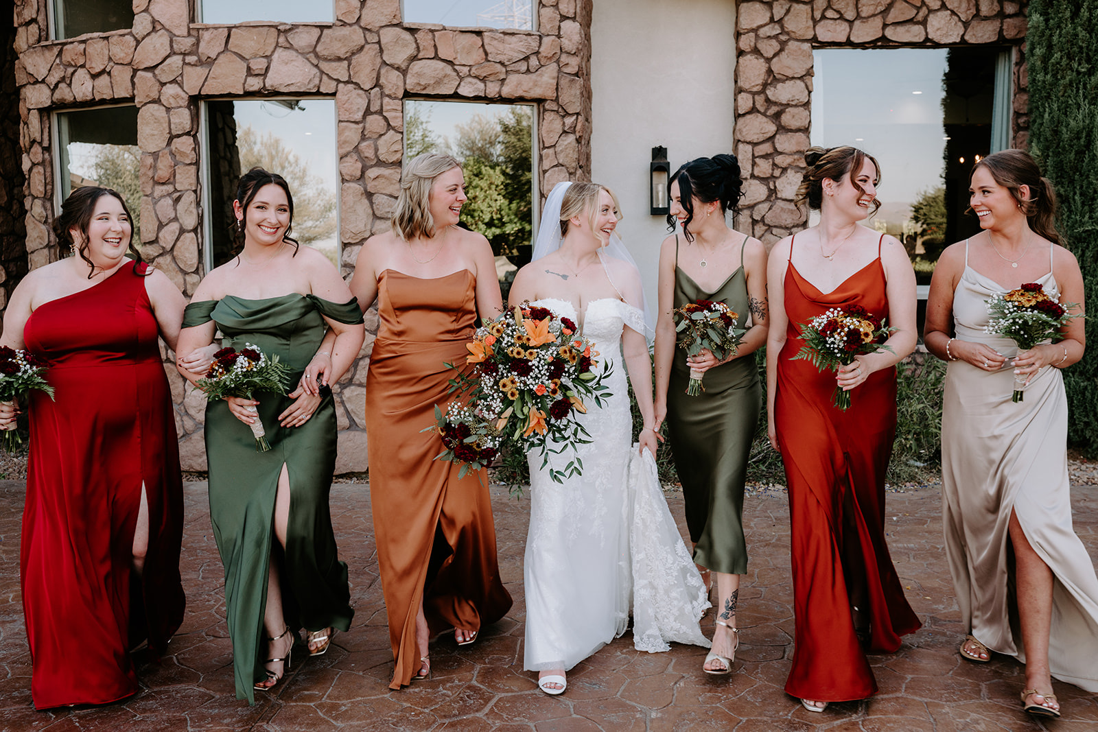 Fall color wedding pallet